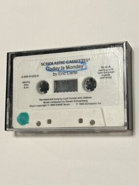 Scholastic Cassettes Today Is Monday